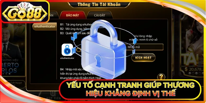 Yếu tố cạnh tranh giúp thương hiệu khẳng định vị thế